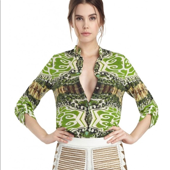 Alice + Olivia Silk Blouse